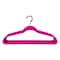 Simplify Slim Velvet Suit Hangers in Fuchsia, 25PK 23240-FUCHSIA - alternate 1